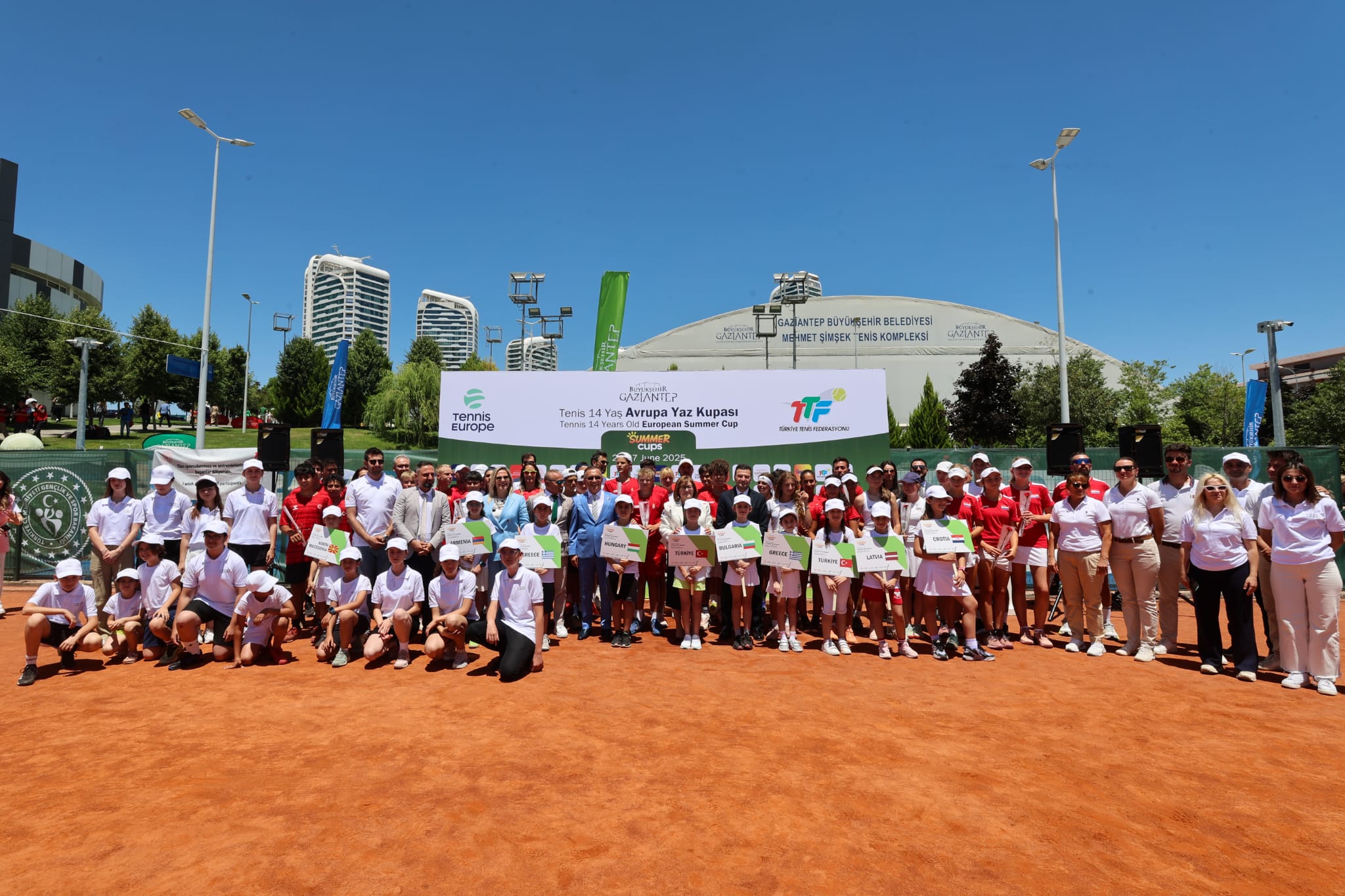 Avrupa Yaz Kupası Elemeleri Gaziantep’te Başladı!
