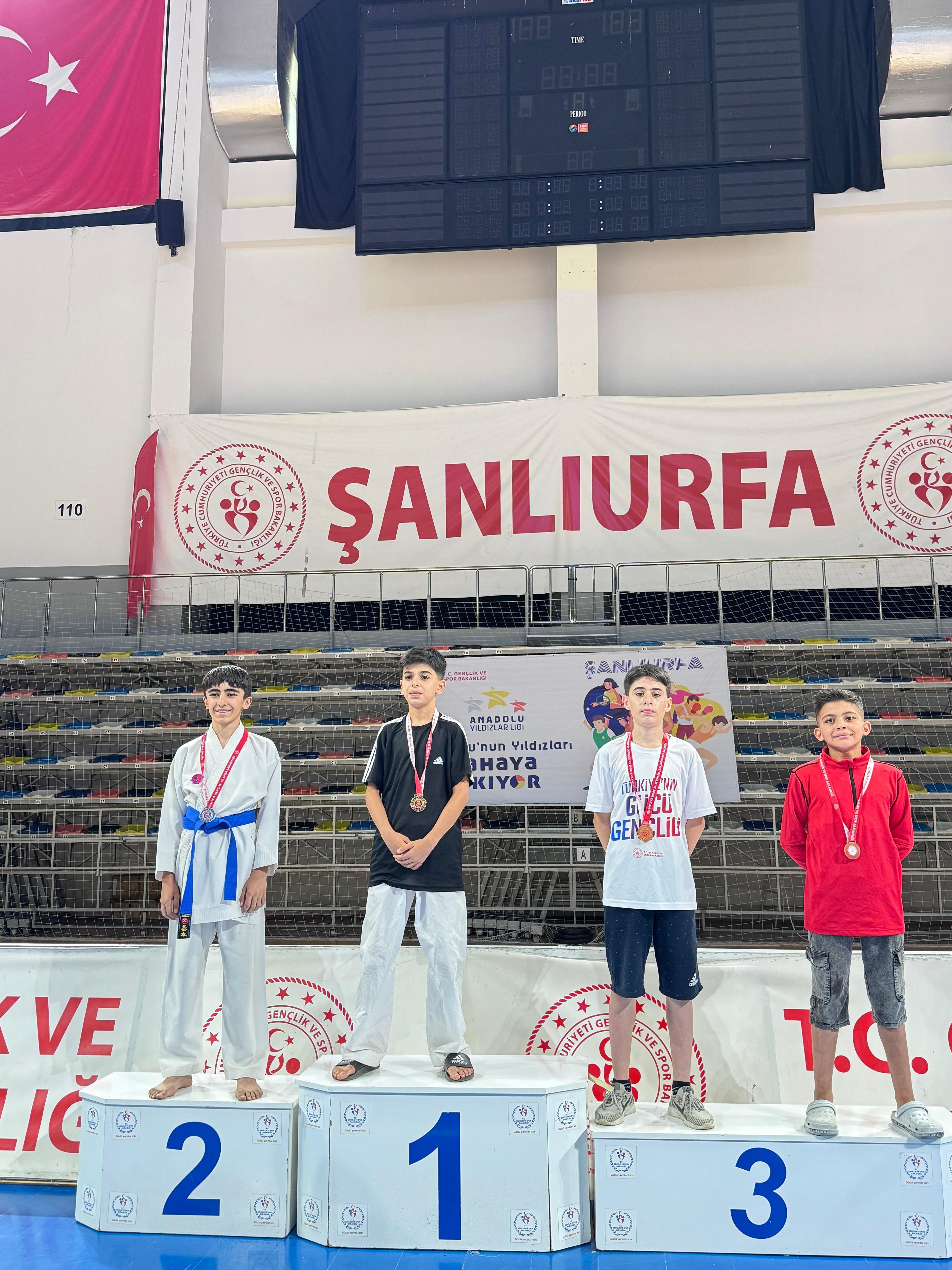 Karate’de Anadolu Yıldızlar Ligi Finallerine Gaziantep Rüzgarı!